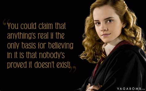 Hermione Granger Quotes Inspirational / Hermione Harry Potter Quotes. QuotesGram - By ...