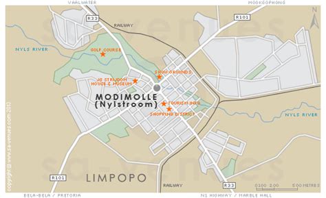 MODIMOLLE Map