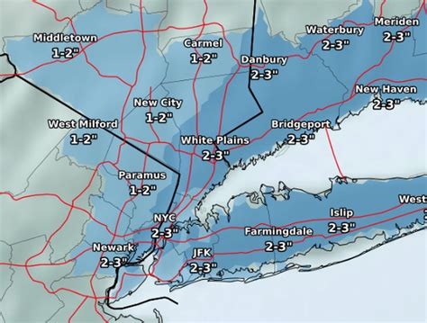 N.J. weather: Latest snow forecast calls for 1 to 3 inches, but the ...