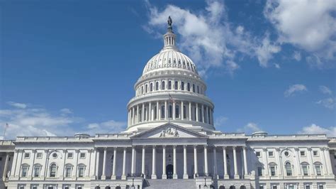 close up of east side of the us capitol building in washington dc ...