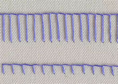 Blanket stitch variations guide