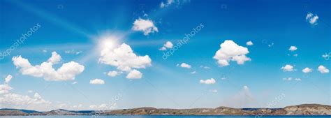 Blue sky panorama Stock Photo by ©wildman 7986112