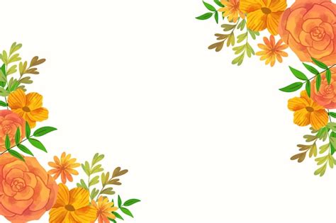 Orange Flowers Png Images - Free Download on Freepik