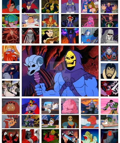 80S CARTOON VILLAINS - 6 by park-ji-su on DeviantArt