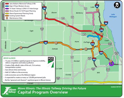 Us Tollway Map