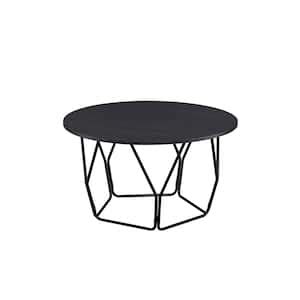 SAFAVIEH Fritz 35.4 in. Black Wood Coffee Table COF4204A - The Home Depot