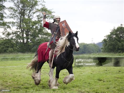 Roman Cavalry Soldier With Short Spear High-Res Stock Photo - Getty Images