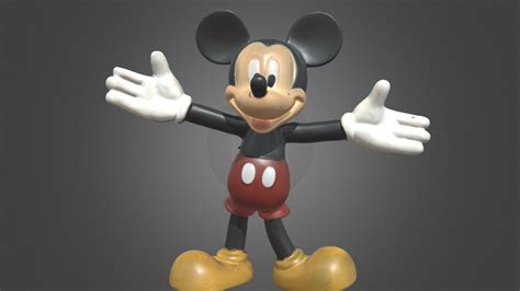 Mickey Mouse - Buy Royalty Free 3D model by 4visualization [001699b] - Sketchfab Store