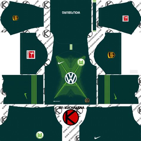 Vfl Wolfsburg Kits 2019/2020 - Dream League Soccer Kits - Kuchalana