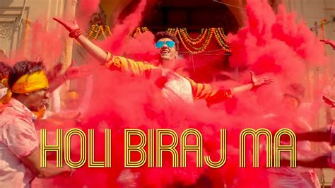 Holi Biraj Ma Song Video - Genius | Utkarsh Sharma| Jubin Nautiyal, Himesh | Holi Party Hit 2024 ...