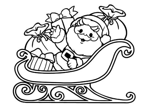 Santa Claus Coloring Pages