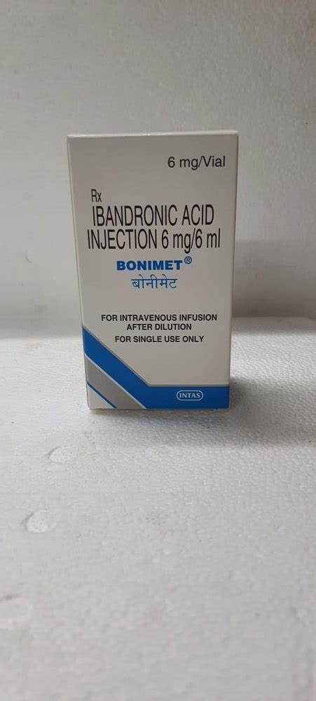 Ibandronic Acid 6 mg injection at Rs 3500/stripe in Nagpur | ID ...