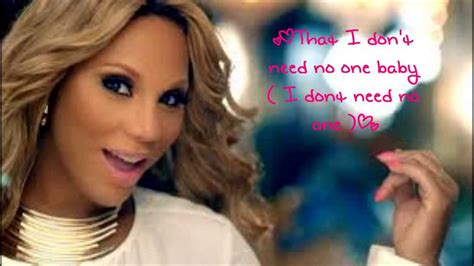 Tamar Braxton - The one ( Lyrics ) - YouTube