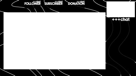 Black Stream Overlay Png