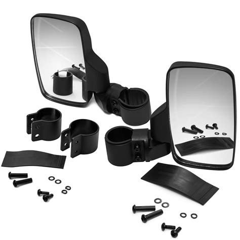 OxGord UTV Side View Mirror High-Impact ABS Housing Shatter-Proof ...