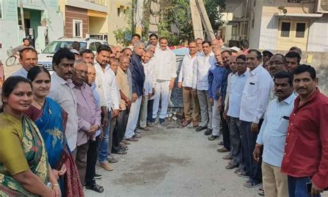 Hyderabad: MLA Arekapudi Gandhi says launching Drainage works to cost ...