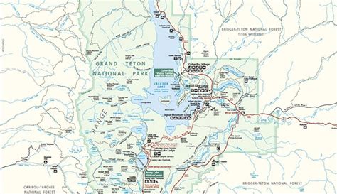 Grand Teton National Park Map