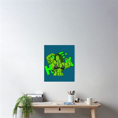 "She-Hulk LOVE LOVE " Poster for Sale by DarcyshopDesign | Redbubble