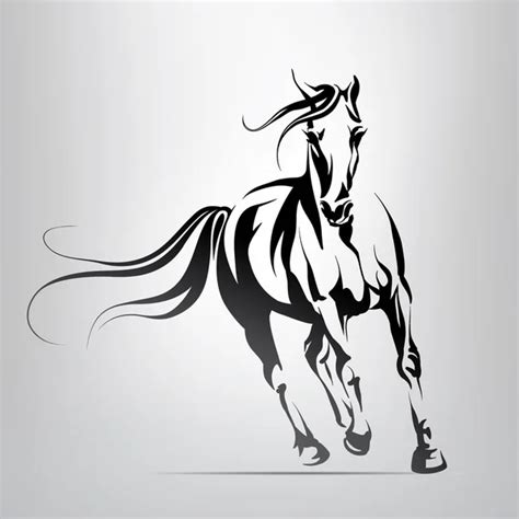 ᐈ Arabian horse head silhouette stock images, Royalty Free arabian horse illustrations ...