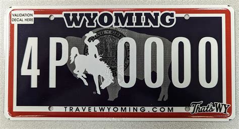 PHOTO: New 2025 Wyoming License Plate Design Revealed