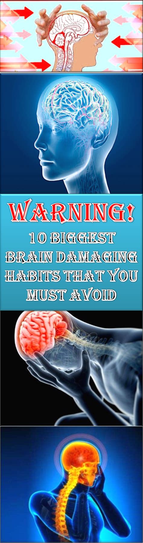10 Biggest Brain Damaging Habits That You Must Avoid | Waist training workout, Essential yoga ...