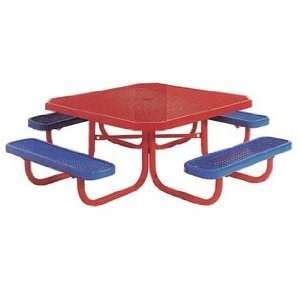 Traditional Octagon Picnic Table Plans / Pattern #ODF05