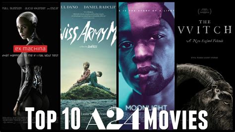 Top 10 A24 Movies - YouTube