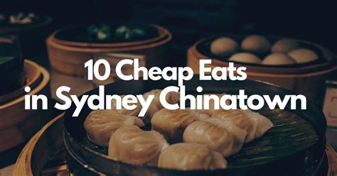 TOP 10 Sydney Chinatown Cheap Eats - JANICE FUNG