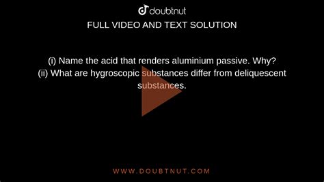 In what way hygroscopic substances differ from deliquescent substances.