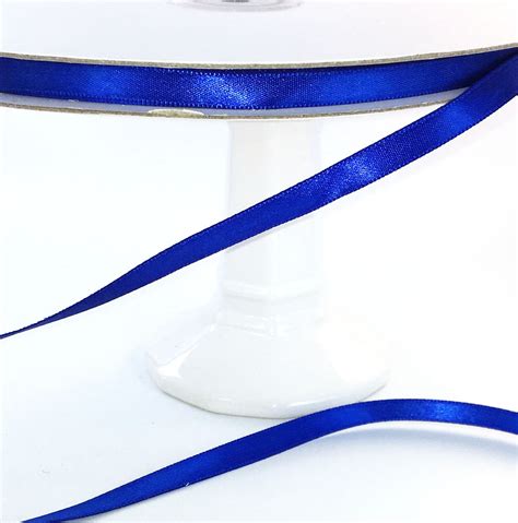 Royal Blue 1/4 Solid Satin Ribbon 100 Yards - Etsy