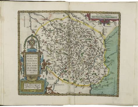 Duchy Of Burgundy Map