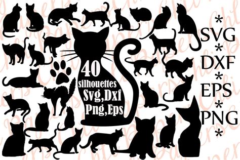 Free Cat Silhouette Svg Files - 572+ SVG File for Cricut - Free SVG Code