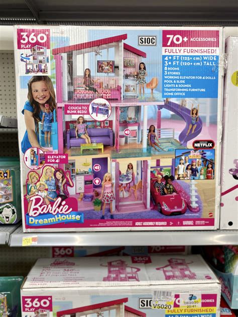 Nedves Sokszavú posztáta zamatos barbie dreamhouse playset Kölcsönös kijelző olcsó