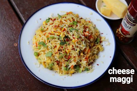 cheese maggi recipe | cheesy maggi recipe | chilli cheese maggi