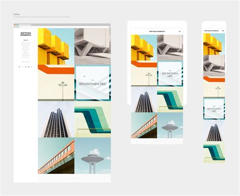 Adobe Portfolio layouts — by Andrew Couldwell