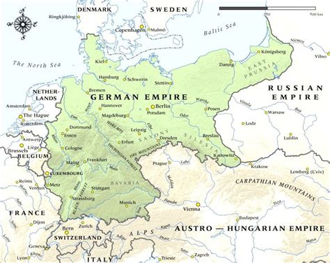 German Empire In 1914 Historical Maps Pinterest Magnificent Germany Ww1 Map For | Historical ...