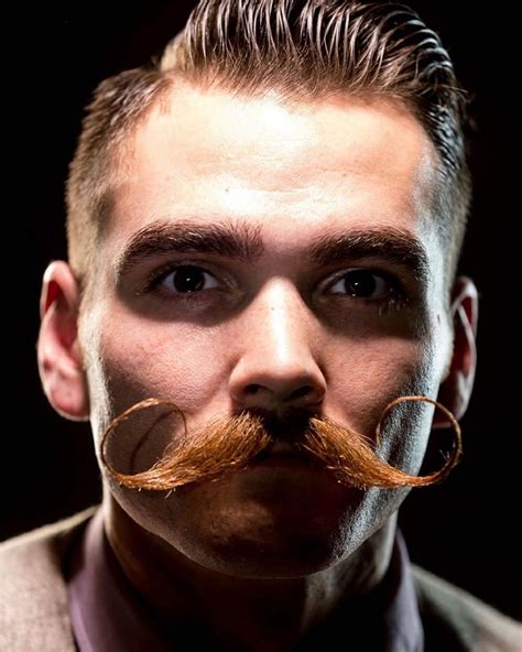 Find Your the Coolest Handlebar Mustache style at barbarianstyle.net #hair #hairstyles #Haircut ...