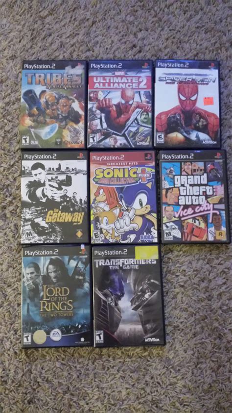 For Sale - PLAYSTATION 2 Player & 8 Games Lot $60 | TalkBass.com