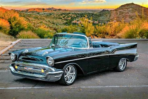 Classic Woodie — 1957 Chevy Convertible…