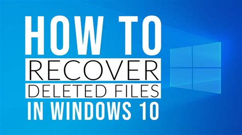 2 Ways to Recover Deleted Files in Windows 10 | The World's Best And Worst