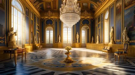 Premium AI Image | Interior scene of the Palace of Versailles