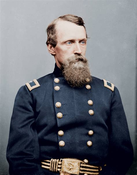 Major General of the Union Army, David B. Birney. (Colorized Photo). | Civil war generals, Civil ...