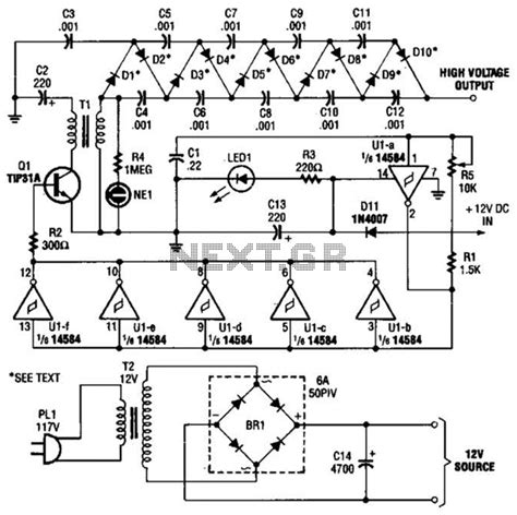 High Voltage Dc Generator Circuit under High Voltage Circuits -14901- : Next.gr