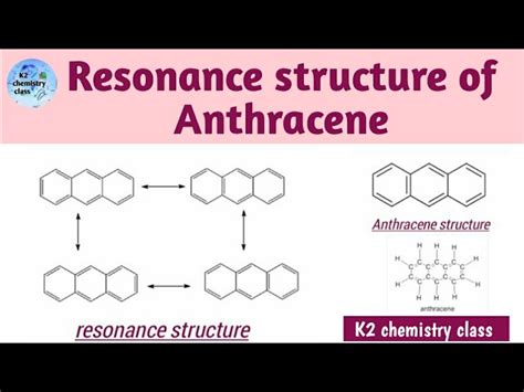 Anthracene Resonance Structures