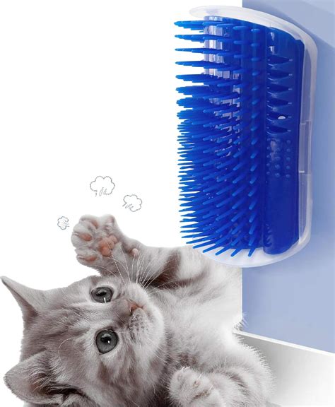 prowithlin Cat Self Groomer, 2 Pack Cat Self Groomer Brush, Cat Face ...