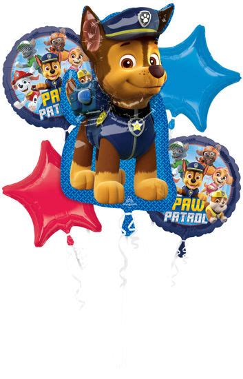 Chase PAW Patrol Foil Balloon Bouquet | Hokey Pokey Balloons | Vaughan ...