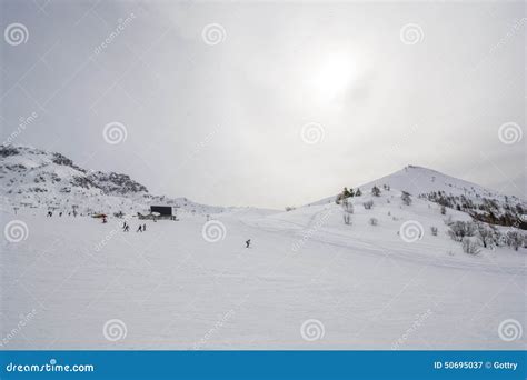 Piani di Bobbio stock image. Image of mountain, cloud - 50695037