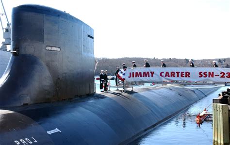 SSN-23 USS Jimmy Carter Seawolf class Attack Submarine Navy