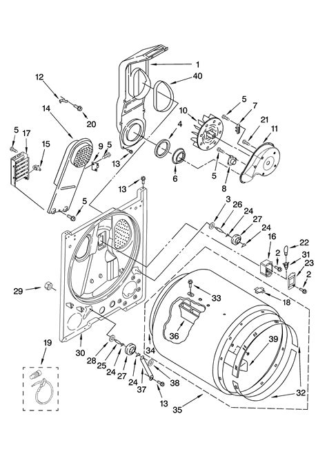 Maytag Centennial Gas Dryer Parts