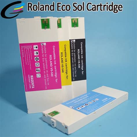 440ml High Quality Eco Solvent Max Ink Cartridge with Chip Compatible ...